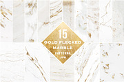 Gold Flecked Marble Texture Pack