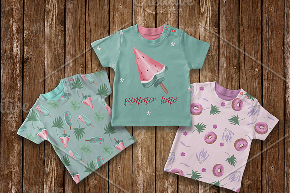 Cute unicorns in Illustrations - product preview 7