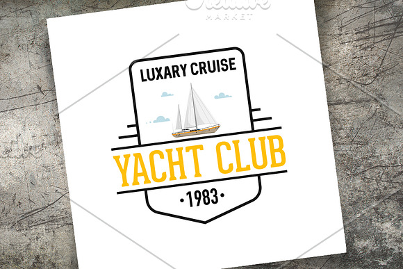 Yacht in Illustrations - product preview 1