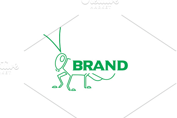 Cricket Logo - Vector & Mock-Up in Logo Templates - product preview 1