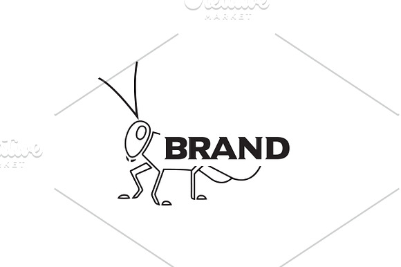 Cricket Logo - Vector & Mock-Up in Logo Templates - product preview 3