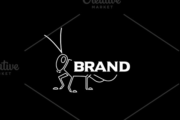 Cricket Logo - Vector & Mock-Up in Logo Templates - product preview 4