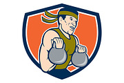 Strongman Lifting Kettlebell Crest C