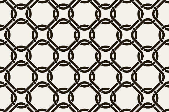 Interwoven Seamless Patterns Set in Patterns - product preview 3