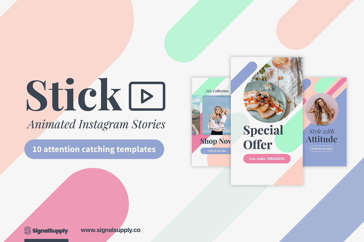 Stick - Animated Instagram Story in Instagram Templates - product preview 8