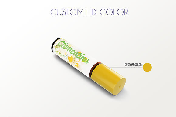 Roll-on Bottle Mockup v. 10ml-A in Product Mockups - product preview 3