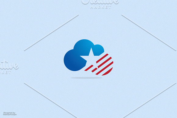 Star Cloud Logo in Logo Templates - product preview 1