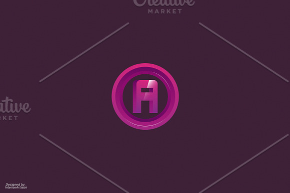 Arman A Letter Logo in Logo Templates - product preview 1