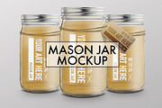Mason Jar Mockup