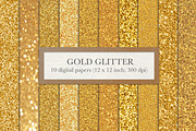 Gold glitter backgrounds