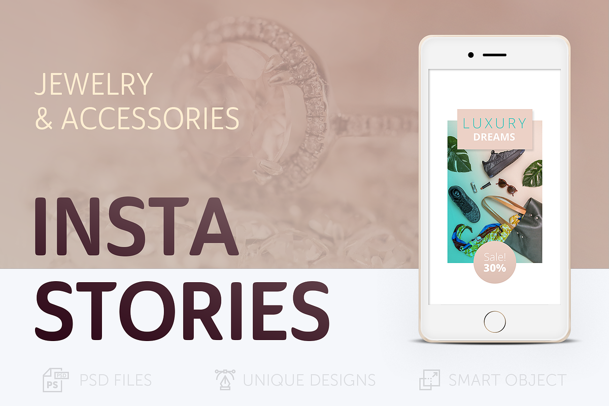 Jewelry & Accessories Instagram in Instagram Templates - product preview 8