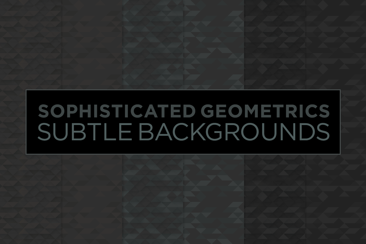 6 Subtle Geometric Backgrounds (b) in Patterns - product preview 8