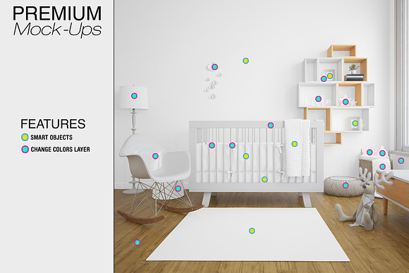 Carpets & Crib Mockups Pack in Product Mockups - product preview 2