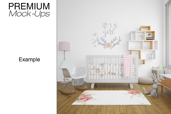Carpets & Crib Mockups Pack in Product Mockups - product preview 4