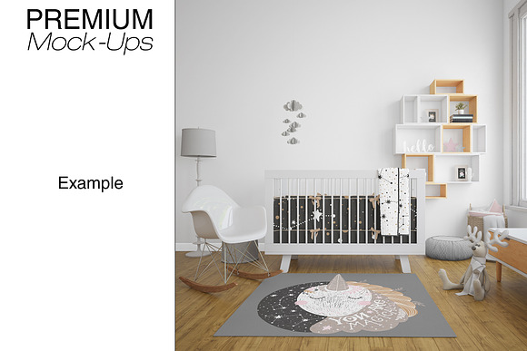 Carpets & Crib Mockups Pack in Product Mockups - product preview 5