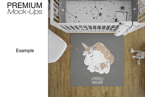 Carpets & Crib Mockups Pack in Product Mockups - product preview 7
