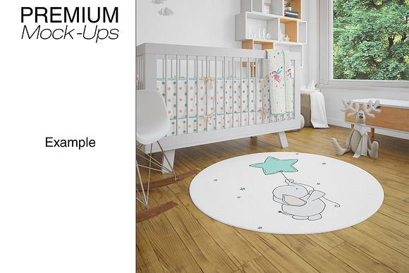 Carpets & Crib Mockups Pack in Product Mockups - product preview 9