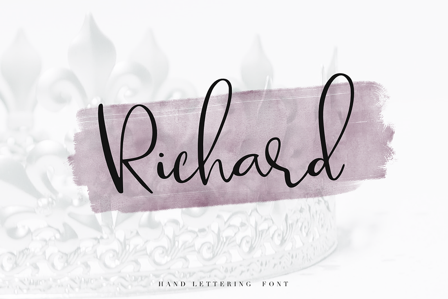 Richard in Script Fonts - product preview 8