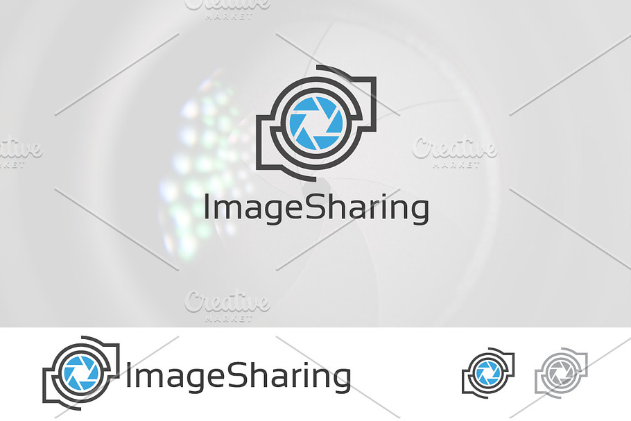 Camera Photo Image Sharing Logo in Logo Templates - product preview 8