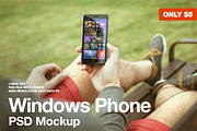Windows Phone Mockup Lumia 830