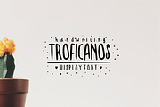 Troficanos Handwriting Display Font