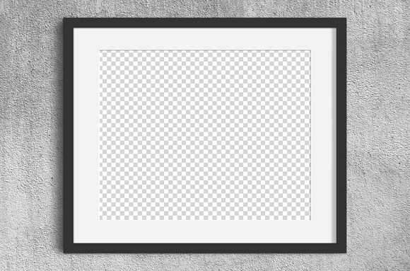 Simple landscape frame mockup in Print Mockups - product preview 1