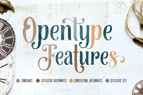 Afecta Typeface in Scrapbooking Fonts - product preview 2