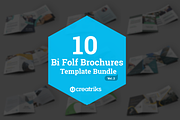 10 Bi Fold Brochures Bundle - Vol. 2