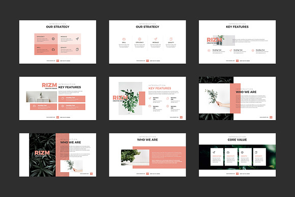 Rizm Powerpoint Presentation in PowerPoint Templates - product preview 1