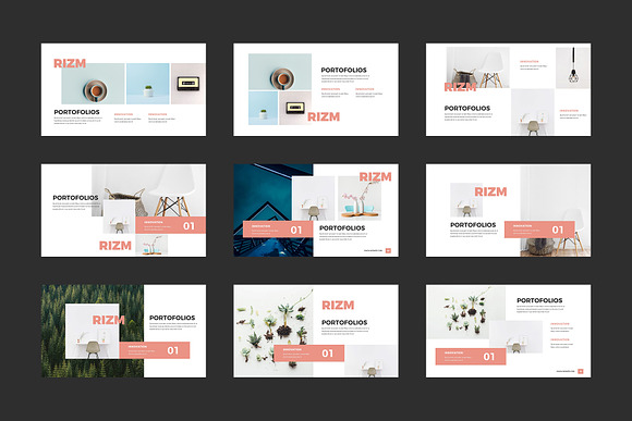 Rizm Powerpoint Presentation in PowerPoint Templates - product preview 7