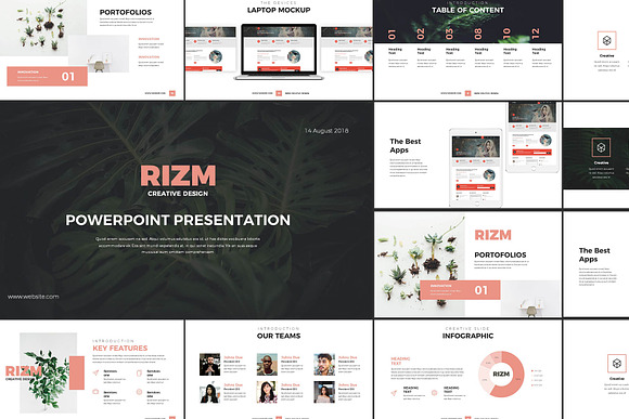 Rizm Powerpoint Presentation in PowerPoint Templates - product preview 10