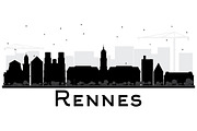 Rennes France City Skyline 