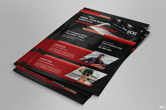 Conference Flyer in Flyer Templates - product preview 2