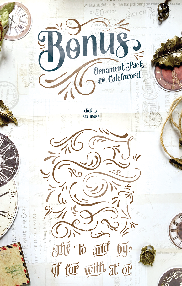 Afecta Typeface in Scrapbooking Fonts - product preview 3
