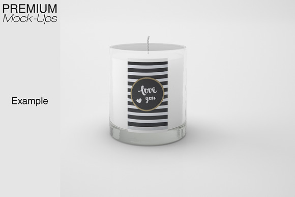 Candle & Perfume Set in Product Mockups - product preview 2
