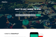 Pineapple - App Landing Page