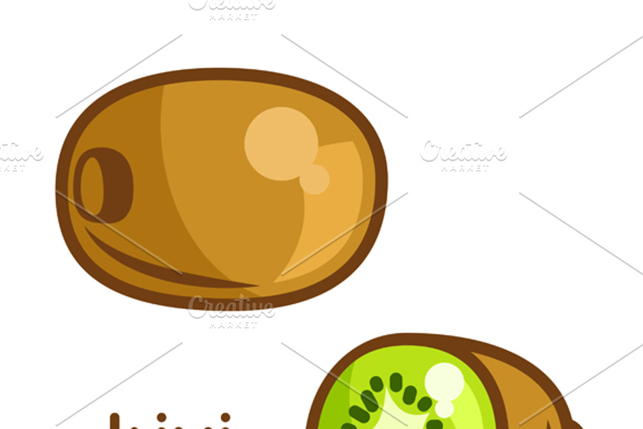 Kiwi. in Illustrations - product preview 8