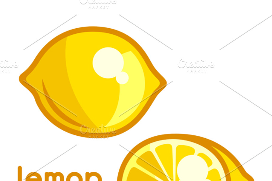 Lemons. in Illustrations - product preview 8