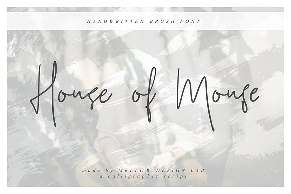 House of Mouse Script in Script Fonts - product preview 6