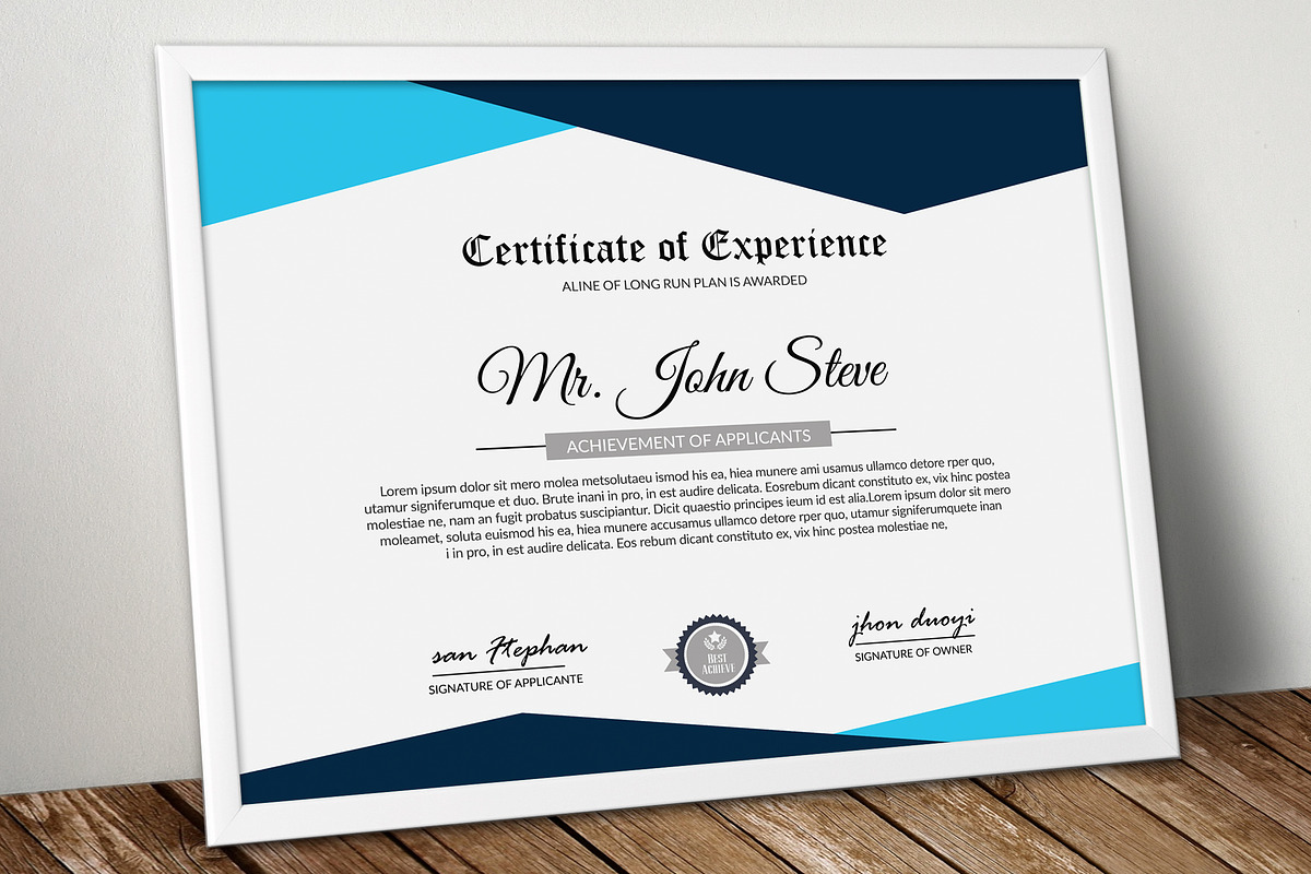 Company Certificate Word File in Stationery Templates - product preview 8