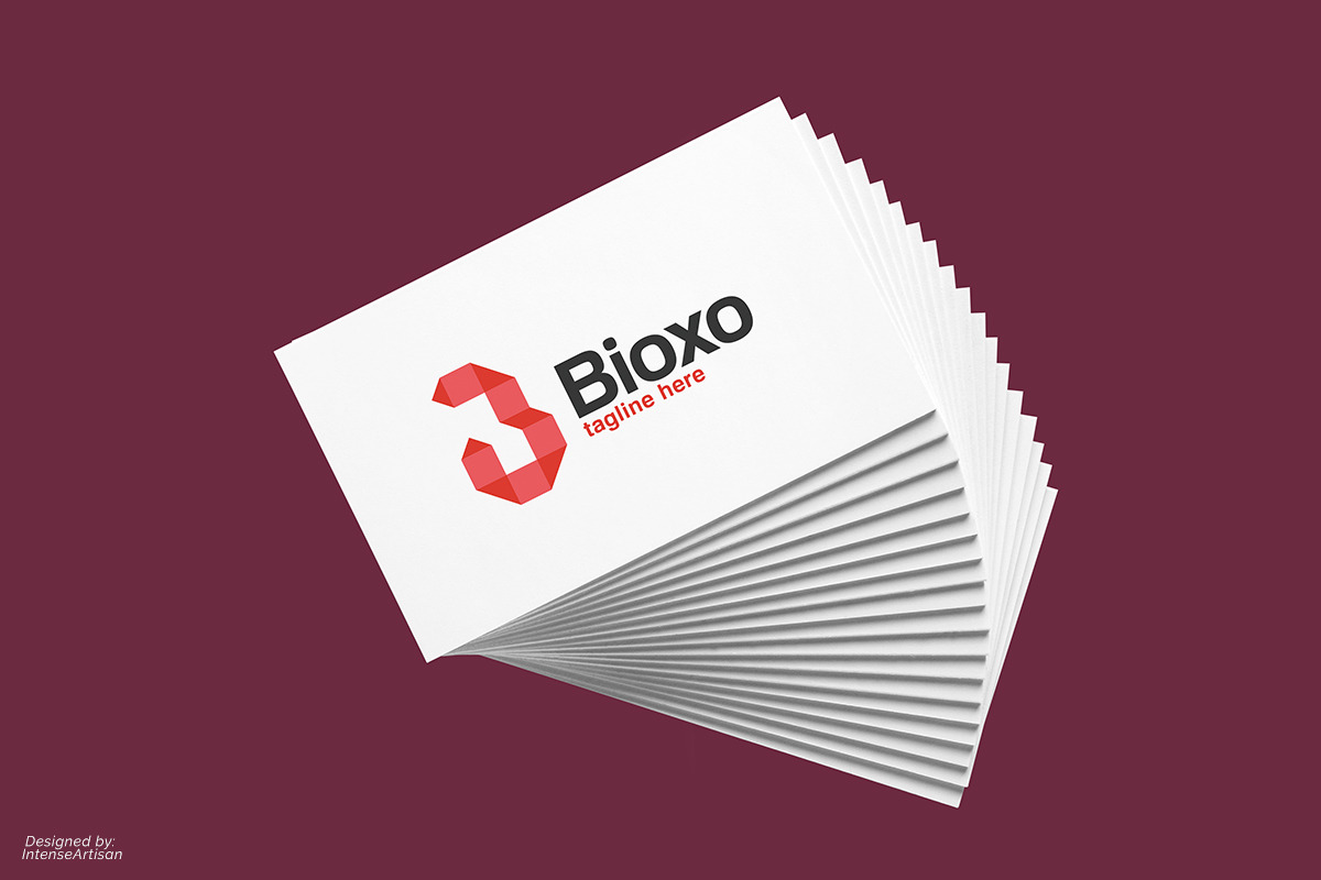 Bioxo B Letter Logo in Logo Templates - product preview 8