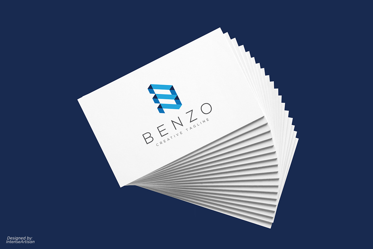 Benzo B Letter Logo in Logo Templates - product preview 8