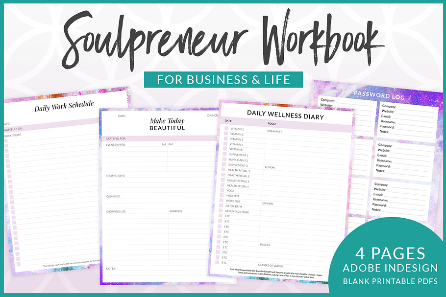 Soulpreneur INDD Workbook