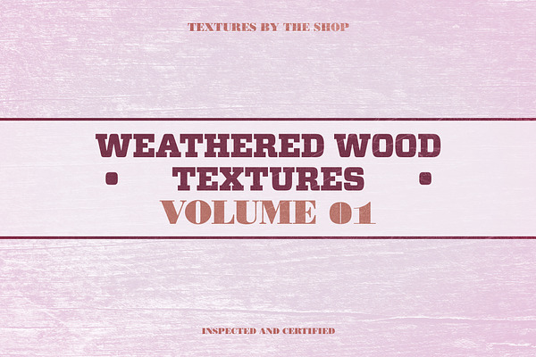 Weathered wood textures volume 01