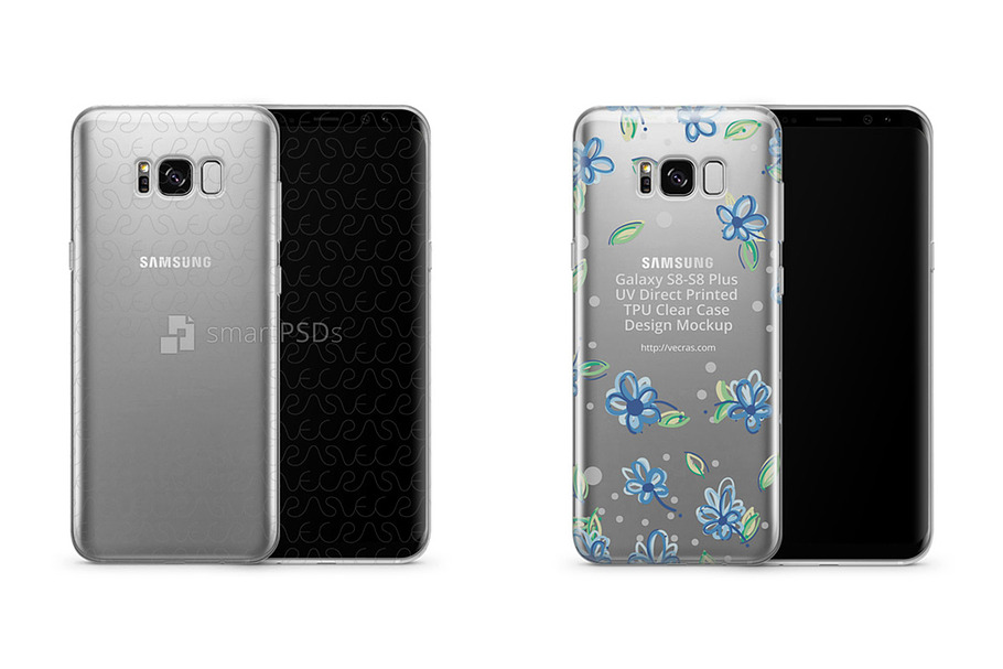 Galaxy S8-S8 Plus UV TPU Clear Case