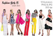Fashion girls 15 - Dark Skin
