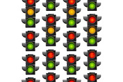 Road Traffic Light Pattern 