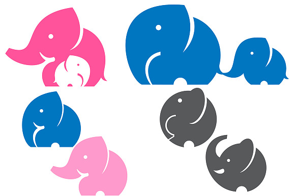 Elephants in Illustrations - product preview 1