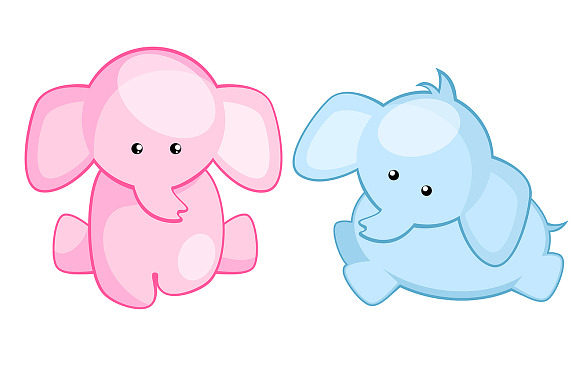 Elephants in Illustrations - product preview 3