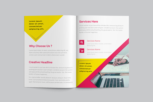 Cretive Bifold Brochure Design in Brochure Templates - product preview 1